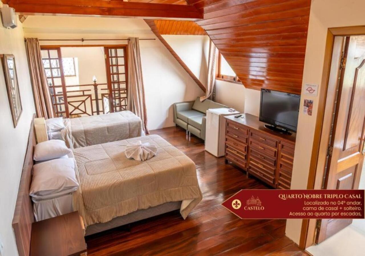 Hotel Castelo Nacional Inn Campos Do Jordao Luaran gambar