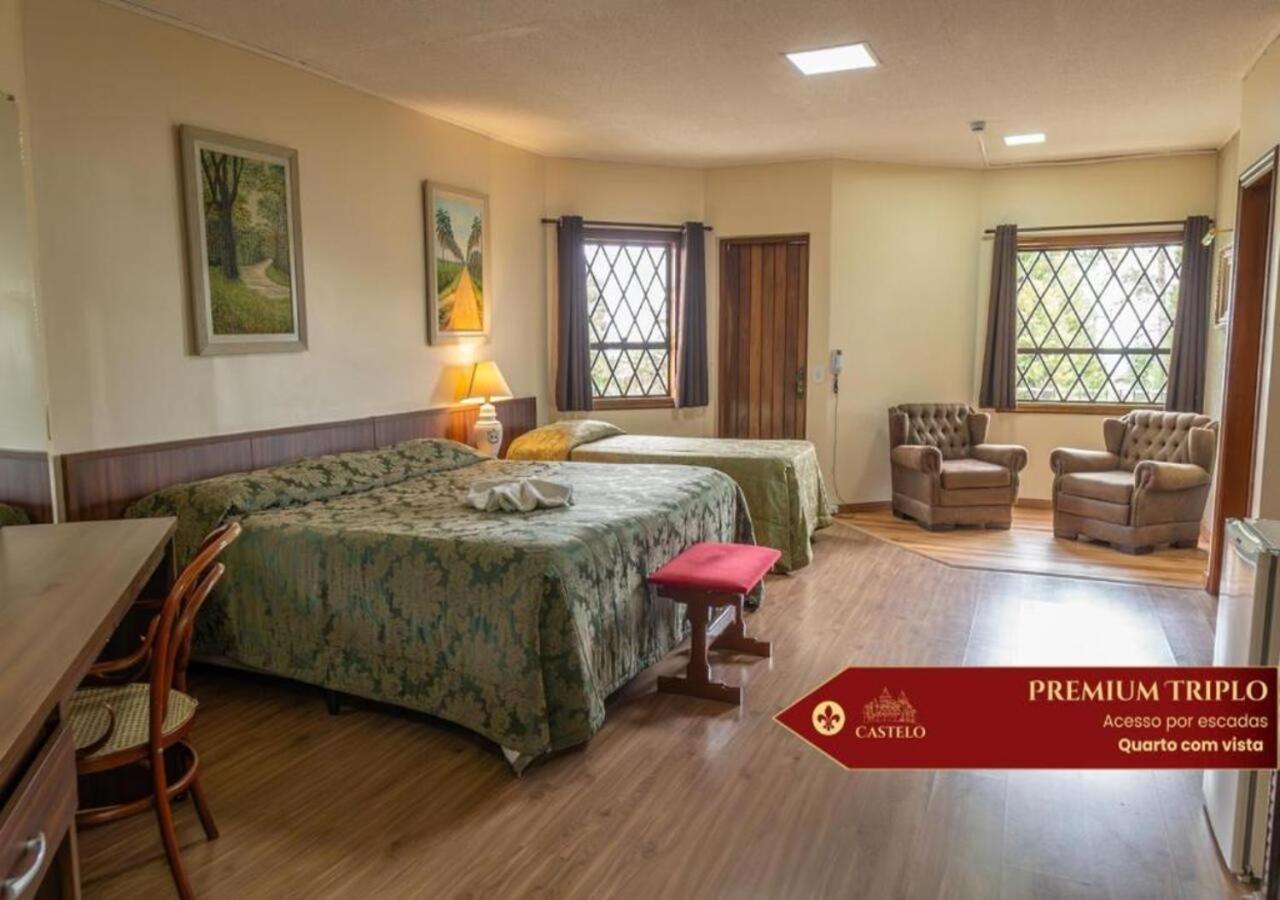 Hotel Castelo Nacional Inn Campos Do Jordao Luaran gambar
