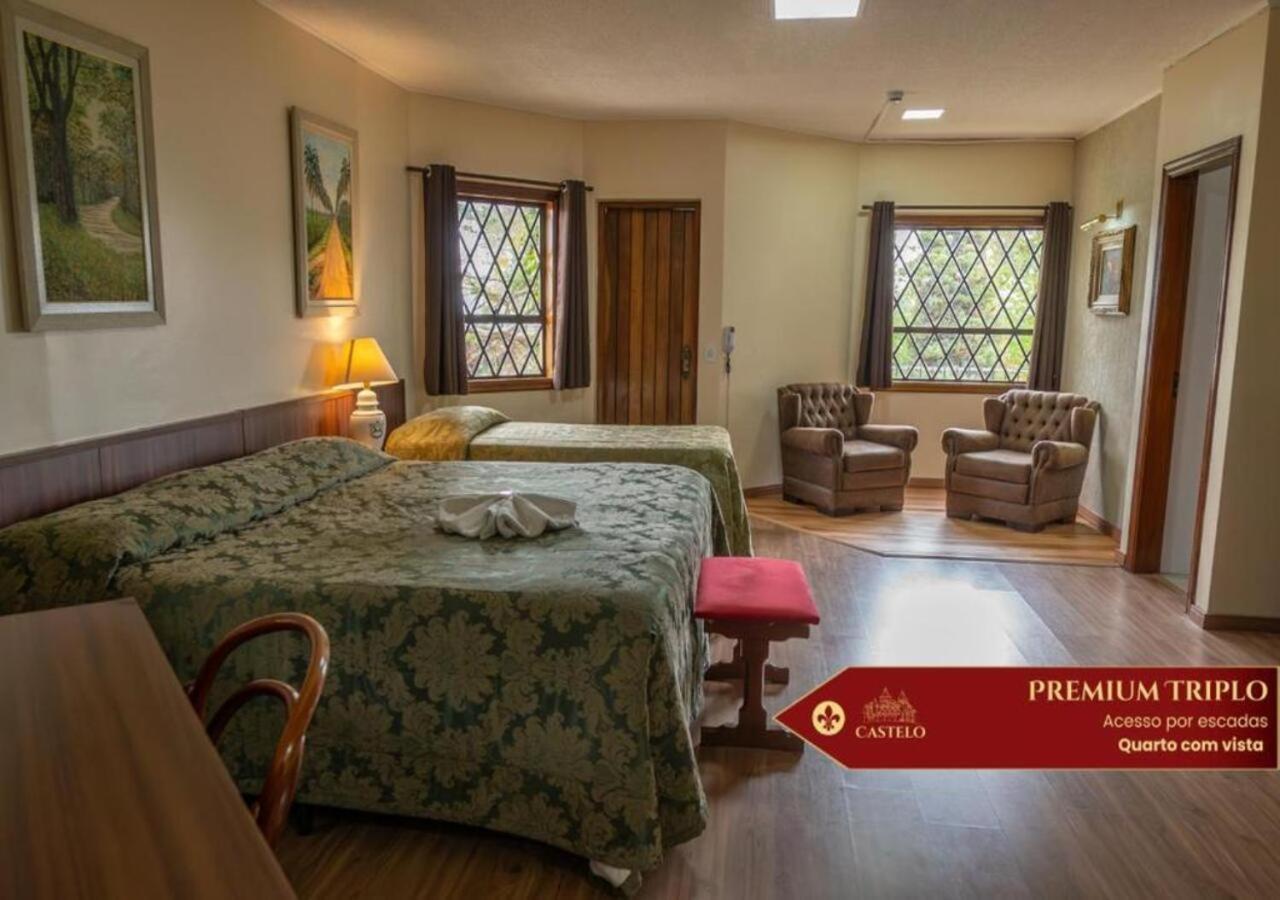 Hotel Castelo Nacional Inn Campos Do Jordao Luaran gambar